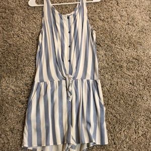 H&M striped romper
